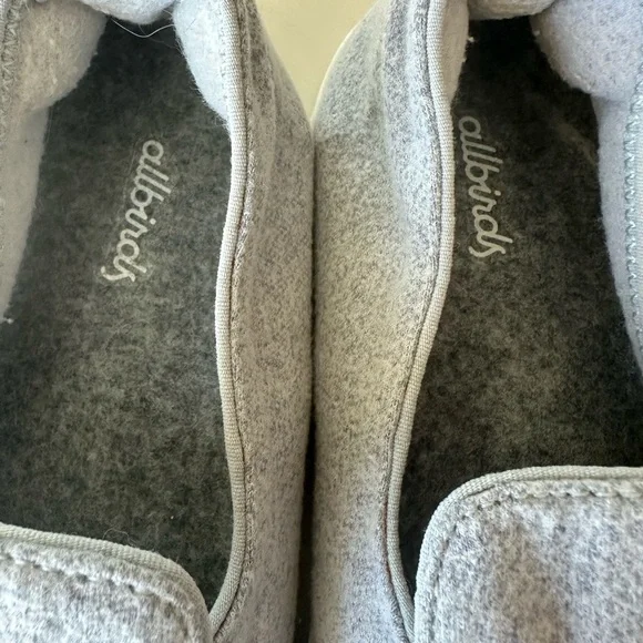 Allbirds Wool Tree Huggers Slip-On Casual Sneakers Light Grey Women’s Size 8 - Picture 13 of 16